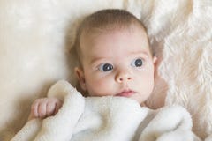 Πορτρέτο ενός χαριτωμένου κοριτσάκι άγρυπνου, που εξετάζει τη κάμερα αυτή Στοκ φωτογραφία με δικαίωμα ελεύθερης χρήσης Πορτρέτο ενός χαριτωμένου κοριτσάκι άγρυπνου, που εξετάζει τη κάμερα αυτή Στοκ φωτογραφία με δικαίωμα ελεύθερης χρήσης