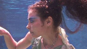 Πρότυπος υποβρύχιος νέων κοριτσιών θέτει για τη κάμερα στο υπόβαθρο των κοραλλιών στη Ερυθρά Θάλασσα απόθεμα βίντεο Πρότυπος υποβρύχιος νέων κοριτσιών θέτει για τη κάμερα στο υπόβαθρο των κοραλλιών στη Ερυθρά Θάλασσα απόθεμα βίντεο