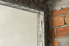 Πόρτα τσιμέντου δομών στην κατασκευή βιομηχανίας Στοκ Φωτογραφίες Πόρτα τσιμέντου δομών στην κατασκευή βιομηχανίας Στοκ Φωτογραφίες