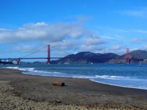 πύλη χρυσό SAN Francisco γεφυρών στοκ εικόνα πύλη χρυσό SAN Francisco γεφυρών στοκ εικόνα