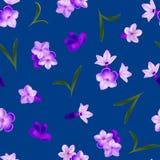 Ρεαλιστικό λεπτομερές τρισδιάστατο Lavender ανθίζει το άνευ ραφής υπόβαθρο σχεδίων διάνυσμα ελεύθερη απεικόνιση δικαιώματος Ρεαλιστικό λεπτομερές τρισδιάστατο Lavender ανθίζει το άνευ ραφής υπόβαθρο σχεδίων διάνυσμα ελεύθερη απεικόνιση δικαιώματος