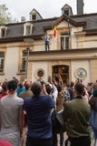 Ρουμανική ψηφοφορία Διασποράς στοκ φωτογραφίες με δικαίωμα ελεύθερης χρήσης Ρουμανική ψηφοφορία Διασποράς στοκ φωτογραφίες με δικαίωμα ελεύθερης χρήσης