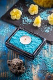 Ρύθμιση χαλάρωσης SPA στοκ εικόνες Ρύθμιση χαλάρωσης SPA στοκ εικόνες