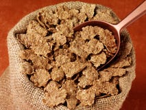 ΣΑΚΟΣ BRANFLAKES στοκ εικόνες ΣΑΚΟΣ BRANFLAKES στοκ εικόνες