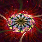 Σγουρό ελλειπτικό Fractal στοκ εικόνα Σγουρό ελλειπτικό Fractal στοκ εικόνα