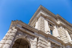 Σκηνική είσοδος του Burgtheater στη Βιέννη, Αυστρία στοκ εικόνες Σκηνική είσοδος του Burgtheater στη Βιέννη, Αυστρία στοκ εικόνες