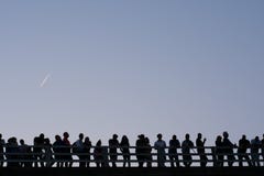 Σκιαγραφία ομάδας ανθρώπων στοκ εικόνες Σκιαγραφία ομάδας ανθρώπων στοκ εικόνες