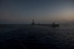 Σκόπελος Daedalus στη Ερυθρά Θάλασσα στοκ φωτογραφία με δικαίωμα ελεύθερης χρήσης Σκόπελος Daedalus στη Ερυθρά Θάλασσα στοκ φωτογραφία με δικαίωμα ελεύθερης χρήσης