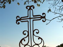 σταυρός που διακοσμείτ&a στοκ εικόνες σταυρός που διακοσμείτ&a στοκ εικόνες