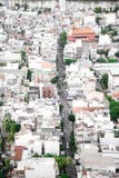 Στενή οδός σε Saigon με πολλά κτήρια στοκ εικόνες Στενή οδός σε Saigon με πολλά κτήρια στοκ εικόνες