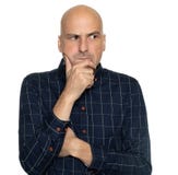 Στοχαστικό άτομο που σκέφτεται για τα προβλήματα στοκ φωτογραφία με δικαίωμα ελεύθερης χρήσης Στοχαστικό άτομο που σκέφτεται για τα προβλήματα στοκ φωτογραφία με δικαίωμα ελεύθερης χρήσης