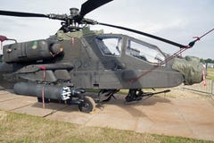 Στρατιωτικό ελικόπτερο αγώνα Apache ah-64D στοκ φωτογραφίες Στρατιωτικό ελικόπτερο αγώνα Apache ah-64D στοκ φωτογραφίες