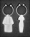 συνδέει keychains στοκ φωτογραφία συνδέει keychains στοκ φωτογραφία