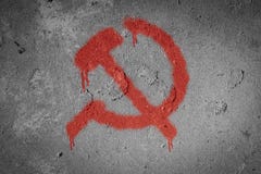 Σφυρί και δρεπάνι, σύμβολο κομμουνισμού στοκ εικόνες Σφυρί και δρεπάνι, σύμβολο κομμουνισμού στοκ εικόνες