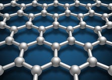 Σχηματικό πρότυπο δομών στρώματος Graphene απεικόνιση αποθεμάτων Σχηματικό πρότυπο δομών στρώματος Graphene απεικόνιση αποθεμάτων