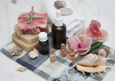 σύνθεση κύπελλων που επιπλέει gerber spa τις πετσέτες πετρών στοκ εικόνες με δικαίωμα ελεύθερης χρήσης σύνθεση κύπελλων που επιπλέει gerber spa τις πετσέτες πετρών στοκ εικόνες με δικαίωμα ελεύθερης χρήσης