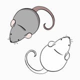 Σύνολο mouses στο άσπρο υπόβαθρο Σκίτσα Mouses από την ψηφιακή τέχνη απεικόνιση αποθεμάτων Σύνολο mouses στο άσπρο υπόβαθρο Σκίτσα Mouses από την ψηφιακή τέχνη απεικόνιση αποθεμάτων