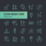 Σύνολο διανυσματικών εικονιδίων eco στο επίπεδο ύφος διανυσματική απεικόνιση Σύνολο διανυσματικών εικονιδίων eco στο επίπεδο ύφος διανυσματική απεικόνιση