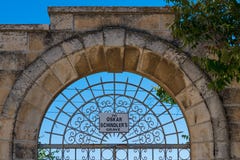 Τάφος Schindler Oskar στην Ιερουσαλήμ στοκ φωτογραφία Τάφος Schindler Oskar στην Ιερουσαλήμ στοκ φωτογραφία