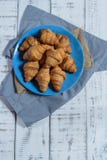 Τα croissants στοκ φωτογραφίες με δικαίωμα ελεύθερης χρήσης Τα croissants στοκ φωτογραφίες με δικαίωμα ελεύθερης χρήσης