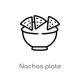 τα nachos περιλήψεων καλύπτουν το διανυσματικό εικονίδιο απομονωμένη μαύρη απλή απεικόνιση στοιχείων γραμμών από την έννοια bistr απεικόνιση αποθεμάτων τα nachos περιλήψεων καλύπτουν το διανυσματικό εικονίδιο απομονωμένη μαύρη απλή απεικόνιση στοιχείων γραμμών από την έννοια bistr απεικόνιση αποθεμάτων