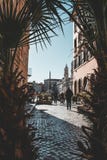 Τα εικονικά κτήρια της Ρώμης που πυροβολούνται κατά τη διάρκεια ενός studytrip στοκ φωτογραφία Τα εικονικά κτήρια της Ρώμης που πυροβολούνται κατά τη διάρκεια ενός studytrip στοκ φωτογραφία