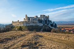 Το Castle Beckov στοκ εικόνες Το Castle Beckov στοκ εικόνες