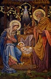 Το nativity (μωσαϊκό) Στοκ Εικόνα Το nativity (μωσαϊκό) Στοκ Εικόνα