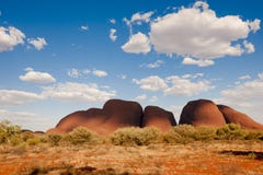 Το Olgas - το Kata Tjuta - Αυστραλία Το Olgas - το Kata Tjuta - Αυστραλία