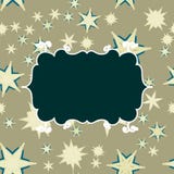 Το αναδρομικό πρότυπο Scrapbooking με τη θέση για το κείμενο για την πρόσκληση, χαιρετισμός, ονομάζει χρόνια πολλά, πλαίσιο καρτώ απεικόνιση αποθεμάτων Το αναδρομικό πρότυπο Scrapbooking με τη θέση για το κείμενο για την πρόσκληση, χαιρετισμός, ονομάζει χρόνια πολλά, πλαίσιο καρτώ απεικόνιση αποθεμάτων