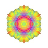 Το αφηρημένο ουράνιο τόξο χρωμάτισε το mandala, λουλούδι που απομονώθηκε στο άσπρο υπόβαθρο, πολύχρωμη άνθιση, ζωηρόχρωμο εσωτερι Στοκ Φωτογραφίες Το αφηρημένο ουράνιο τόξο χρωμάτισε το mandala, λουλούδι που απομονώθηκε στο άσπρο υπόβαθρο, πολύχρωμη άνθιση, ζωηρόχρωμο εσωτερι Στοκ Φωτογραφίες