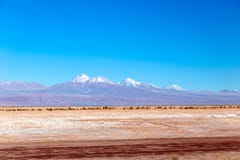 Το θολωμένο υπόβαθρο του τοπίου ερήμων Atacama με τα χιονοσκεπή των Άνδεων ηφαίστεια, αλατίζει επίπεδο και κάποια βλάστηση στον ο στοκ εικόνες με δικαίωμα ελεύθερης χρήσης Το θολωμένο υπόβαθρο του τοπίου ερήμων Atacama με τα χιονοσκεπή των Άνδεων ηφαίστεια, αλατίζει επίπεδο και κάποια βλάστηση στον ο στοκ εικόνες με δικαίωμα ελεύθερης χρήσης