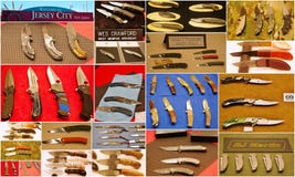 Το μαχαίρι συνήθειας παρουσιάζει 2015 στην πόλη ΗΠΑ του Τζέρσεϋ Στοκ εικόνες με δικαίωμα ελεύθερης χρήσης Το μαχαίρι συνήθειας παρουσιάζει 2015 στην πόλη ΗΠΑ του Τζέρσεϋ Στοκ εικόνες με δικαίωμα ελεύθερης χρήσης
