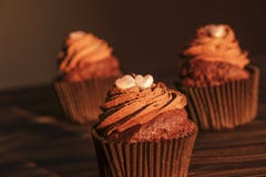 Το νόστιμο σπίτι έκανε τα ψημένα muffins γενεθλίων γλυκά Yummy προϊόντα αρτοποιίας κακά για τον αριθμό Ανθυγειινά γλυκά Διακοπές στοκ φωτογραφία Το νόστιμο σπίτι έκανε τα ψημένα muffins γενεθλίων γλυκά Yummy προϊόντα αρτοποιίας κακά για τον αριθμό Ανθυγειινά γλυκά Διακοπές στοκ φωτογραφία