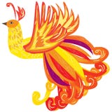Το πουλί του Phoenix ως σύμβολο της αναγέννησης, διανυσματική απεικόνιση διανυσματική απεικόνιση Το πουλί του Phoenix ως σύμβολο της αναγέννησης, διανυσματική απεικόνιση διανυσματική απεικόνιση