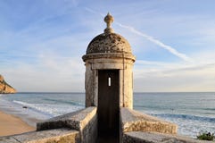 Το σκοπός-κιβώτιο Fortress’s και βλέπει στοκ φωτογραφία Το σκοπός-κιβώτιο Fortress’s και βλέπει στοκ φωτογραφία