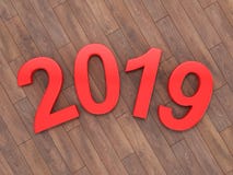 τρισδιάστατο δίνοντας το 2019 νέα κόκκινα ψηφία έτους ελεύθερη απεικόνιση δικαιώματος τρισδιάστατο δίνοντας το 2019 νέα κόκκινα ψηφία έτους ελεύθερη απεικόνιση δικαιώματος
