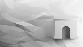 τρισδιάστατο εικονίδιο της αψίδας διανυσματική απεικόνιση τρισδιάστατο εικονίδιο της αψίδας διανυσματική απεικόνιση