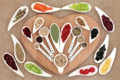 Υγιής καρδιά Superfood στοκ φωτογραφία με δικαίωμα ελεύθερης χρήσης Υγιής καρδιά Superfood στοκ φωτογραφία με δικαίωμα ελεύθερης χρήσης