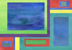 Υπόβαθρο Watercolor που συνδυάζεται με τα ομοιόμορφα τετράγωνα τόνου απεικόνιση αποθεμάτων Υπόβαθρο Watercolor που συνδυάζεται με τα ομοιόμορφα τετράγωνα τόνου απεικόνιση αποθεμάτων