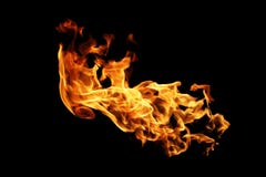 Φλόγες πυρκαγιάς που απομονώνονται στο Μαύρο στοκ φωτογραφίες με δικαίωμα ελεύθερης χρήσης Φλόγες πυρκαγιάς που απομονώνονται στο Μαύρο στοκ φωτογραφίες με δικαίωμα ελεύθερης χρήσης