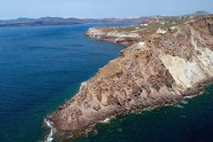 Φάρος Akrotiri, Santorini, Ελλάδα Στοκ εικόνα με δικαίωμα ελεύθερης χρήσης Φάρος Akrotiri, Santorini, Ελλάδα Στοκ εικόνα με δικαίωμα ελεύθερης χρήσης