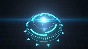 Φουτουριστικό screensaver με το ολόγραμμα κώδικα Τα κεφάλια HUD επάνω στην υψηλή τεχνολογία ανιχνευτών επίδειξης στοχεύουν σε ψηφ απεικόνιση αποθεμάτων Φουτουριστικό screensaver με το ολόγραμμα κώδικα Τα κεφάλια HUD επάνω στην υψηλή τεχνολογία ανιχνευτών επίδειξης στοχεύουν σε ψηφ απεικόνιση αποθεμάτων