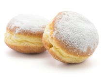 Φρέσκο παραδοσιακό doughnut που απομονώνεται στοκ φωτογραφίες Φρέσκο παραδοσιακό doughnut που απομονώνεται στοκ φωτογραφίες
