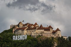 Φρούριο Rasnov στοκ εικόνα Φρούριο Rasnov στοκ εικόνα