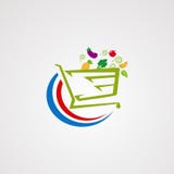 Φυτικό διάνυσμα, εικονίδιο, στοιχείο, και πρότυπο λογότυπων αγοράς για την επιχείρηση ελεύθερη απεικόνιση δικαιώματος Φυτικό διάνυσμα, εικονίδιο, στοιχείο, και πρότυπο λογότυπων αγοράς για την επιχείρηση ελεύθερη απεικόνιση δικαιώματος