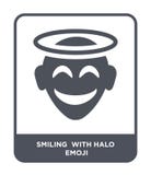 χαμόγελο με το εικονίδιο emoji φωτοστεφάνου στο καθιερώνον τη μόδα ύφος σχεδίου χαμόγελο με το εικονίδιο emoji φωτοστεφάνου που α διανυσματική απεικόνιση χαμόγελο με το εικονίδιο emoji φωτοστεφάνου στο καθιερώνον τη μόδα ύφος σχεδίου χαμόγελο με το εικονίδιο emoji φωτοστεφάνου που α διανυσματική απεικόνιση