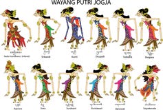 Χαρακτήρες Wayang Putri Jogja, θηλυκών και κυριών, ινδονησιακή παραδοσιακή μαριονέτα σκιών - διανυσματική απεικόνιση ελεύθερη απεικόνιση δικαιώματος Χαρακτήρες Wayang Putri Jogja, θηλυκών και κυριών, ινδονησιακή παραδοσιακή μαριονέτα σκιών - διανυσματική απεικόνιση ελεύθερη απεικόνιση δικαιώματος