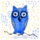 Χαρακτήρες κινουμένων σχεδίων στο ύφος kawaii με μια εικόνα μιας κουκουβάγιας σε ένα αφηρημένο υπόβαθρο Ταπετσαρία σχεδίου, τυπωμ απεικόνιση αποθεμάτων Χαρακτήρες κινουμένων σχεδίων στο ύφος kawaii με μια εικόνα μιας κουκουβάγιας σε ένα αφηρημένο υπόβαθρο Ταπετσαρία σχεδίου, τυπωμ απεικόνιση αποθεμάτων