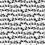 Χαριτωμένο υπόβαθρο σχεδίων της Panda διανυσματικό απεικόνιση αποθεμάτων Χαριτωμένο υπόβαθρο σχεδίων της Panda διανυσματικό απεικόνιση αποθεμάτων